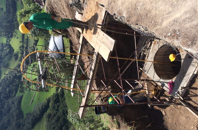 Obras de mantenimiento vial carretera Túquerres-Samaniego, Nariño
